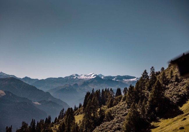 Holiday in the mountains in summer