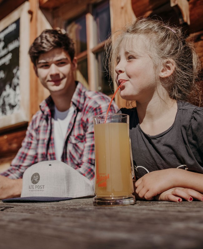 Refreshment on the alp