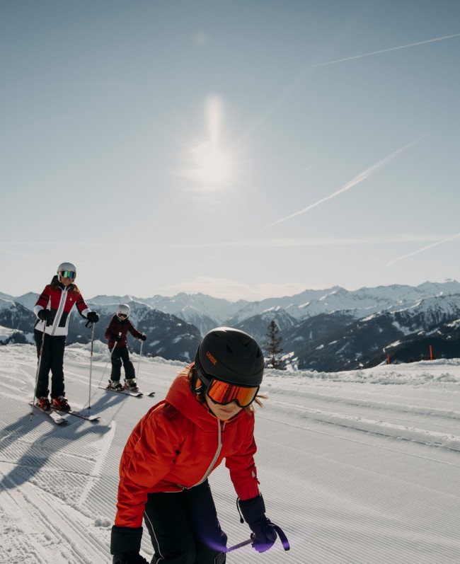 Skiing holidays with children at the Hotel Alte Post in Grossarl