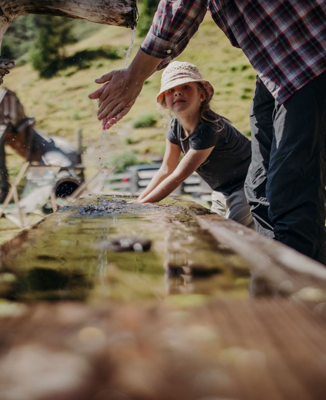 Familienzeit auf der Alm