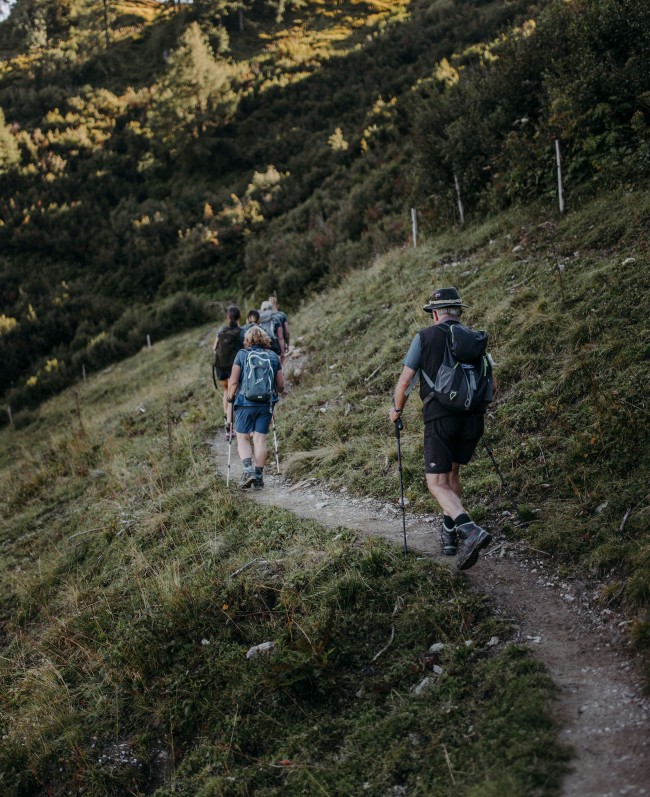 geführte Alm- und Bergwanderungen pro Woche mit unseren geprüften Wanderführern
