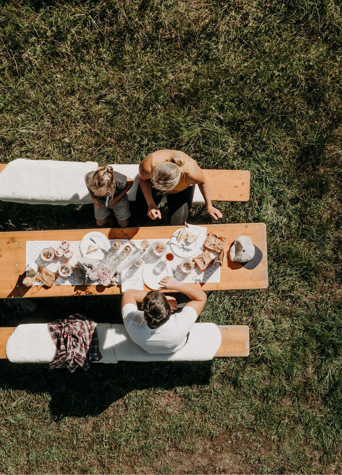 Picnic bei den Alpakas